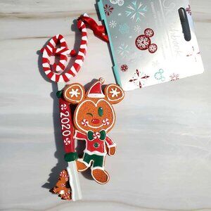 ✨2/$20 - Disney Gingerbread Mickey Mouse 2020 Christmas Ornament